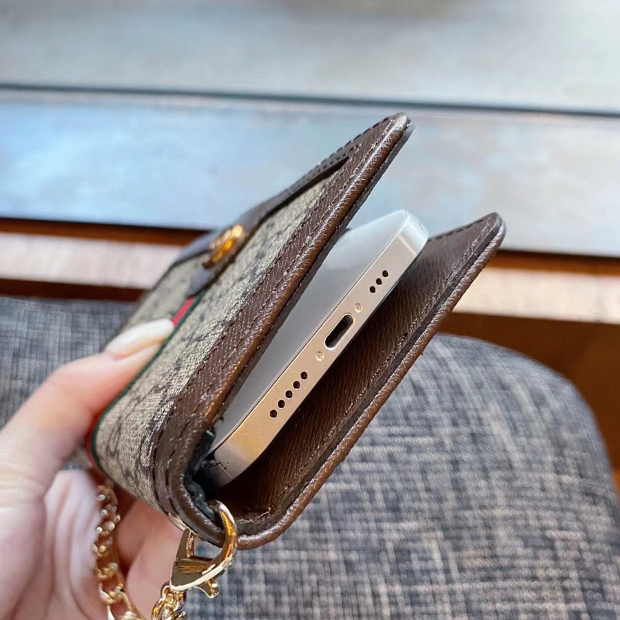Luxusní taška na telefon, pouzdro a držitel karet pro Samsung