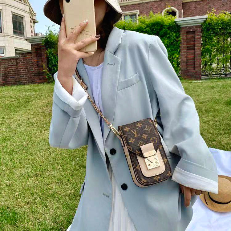 Crossbody Leder -Telefontasche