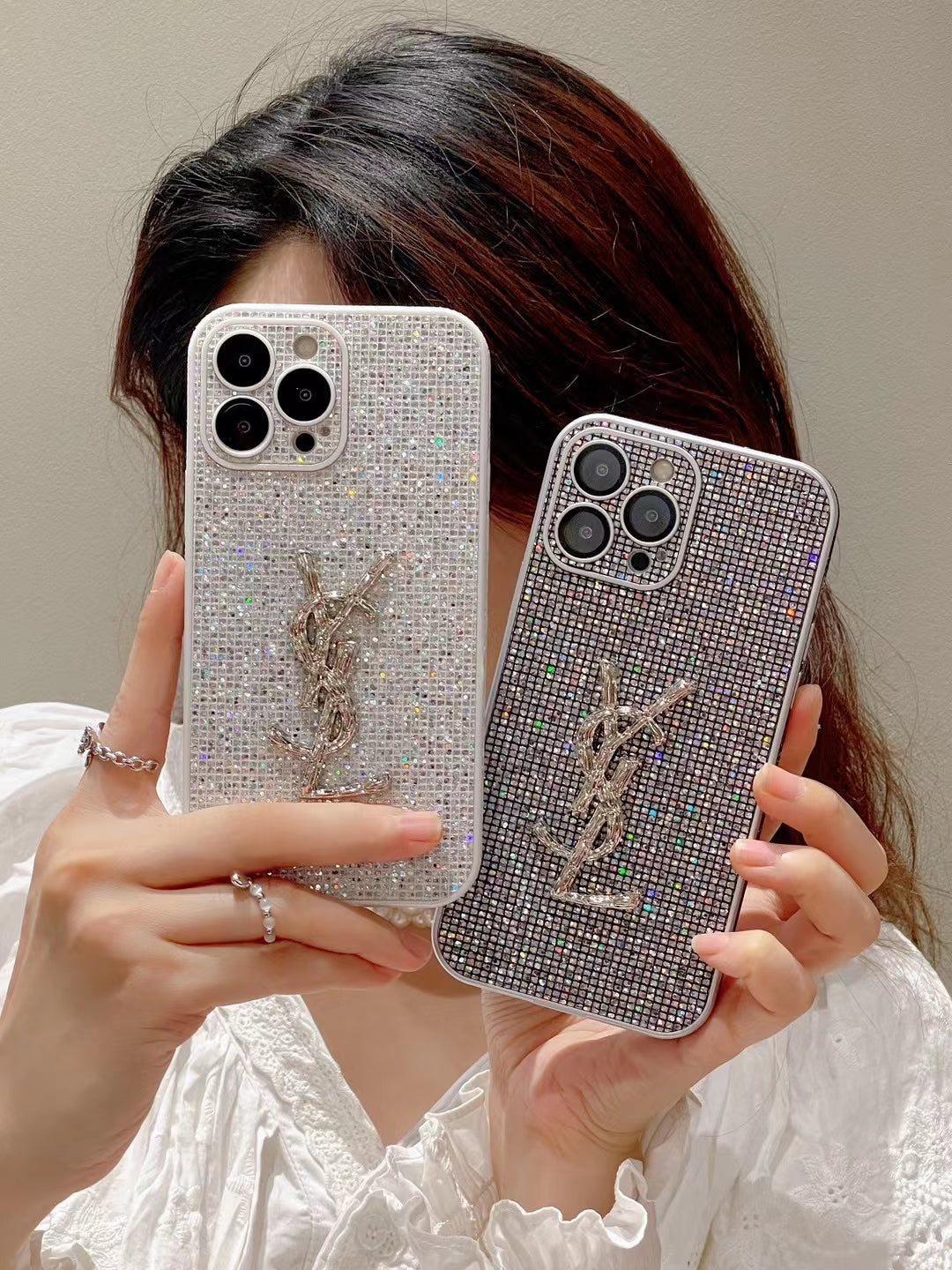 Lussuose custodie per iPhone glitter