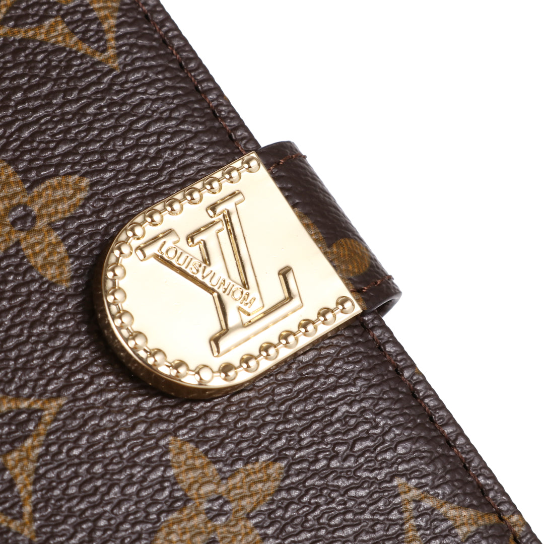 Monogram Canvas Leather Carteira Samsung Casel Case