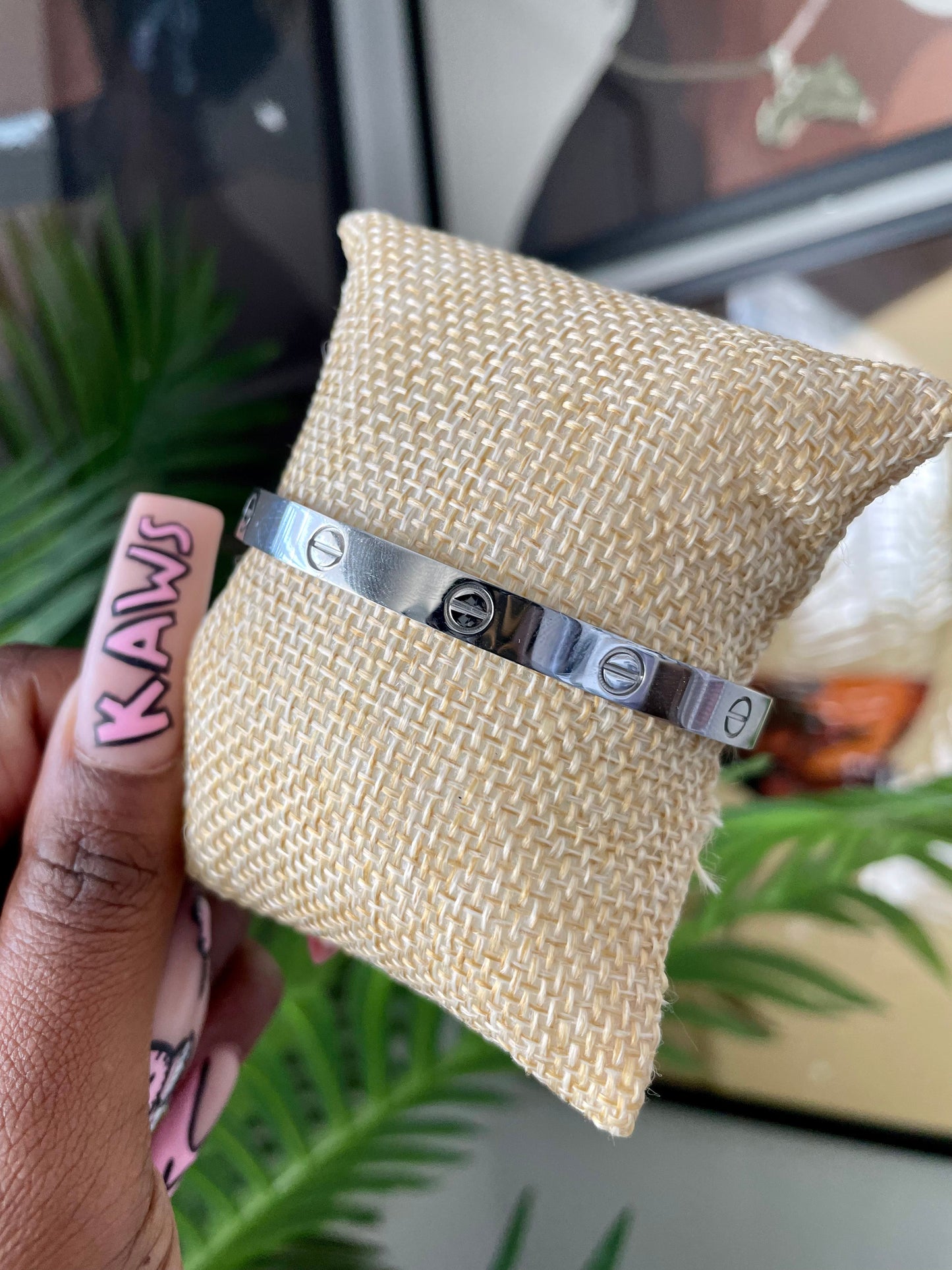 Silver Love Bracelet (with screwdriver)