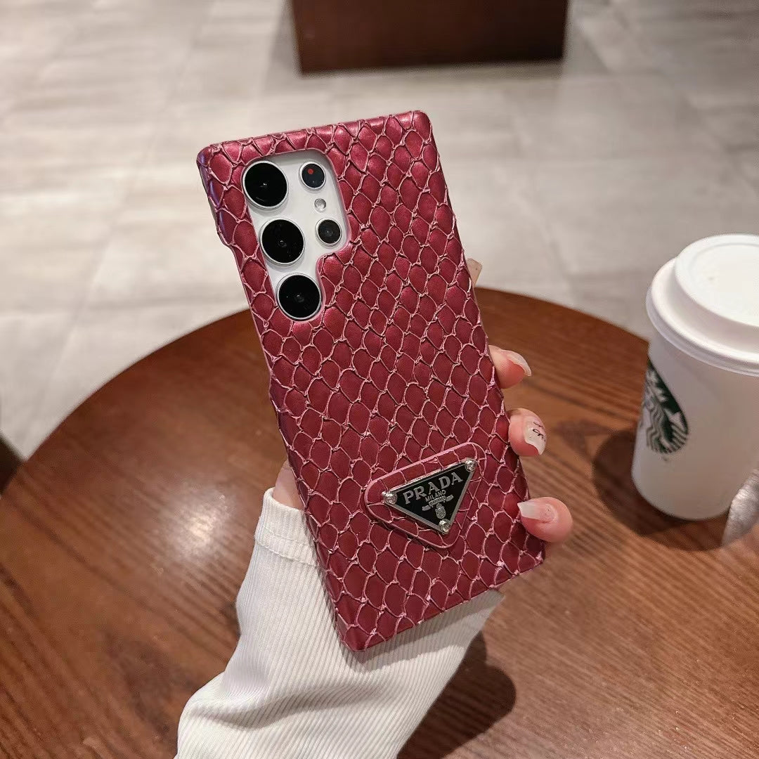 Stylový PR hadí tisk pro telefon pro Samsung Galaxy