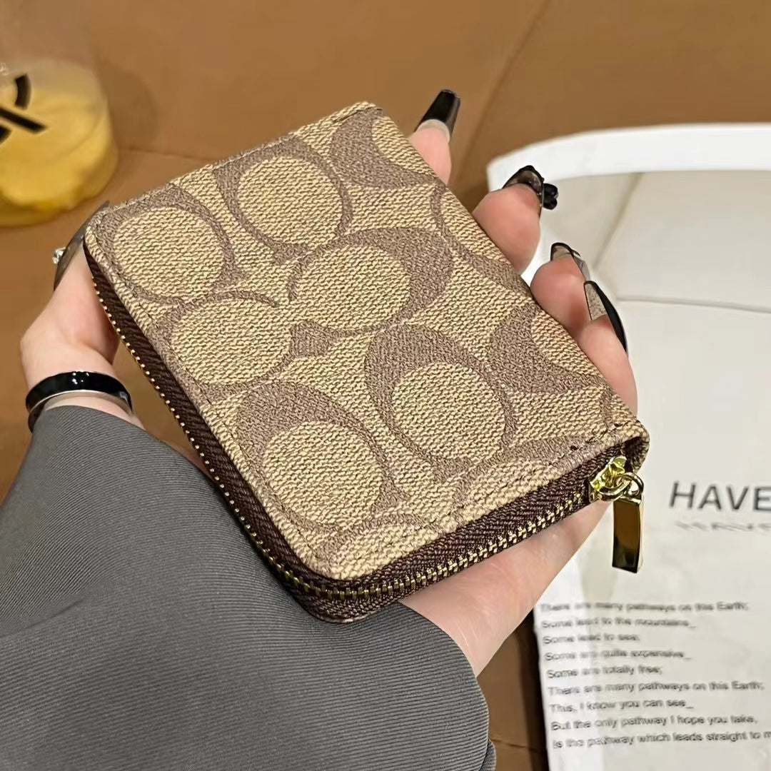 Πολυτελές MK & Co-Inspired Zipper Wallet Collection