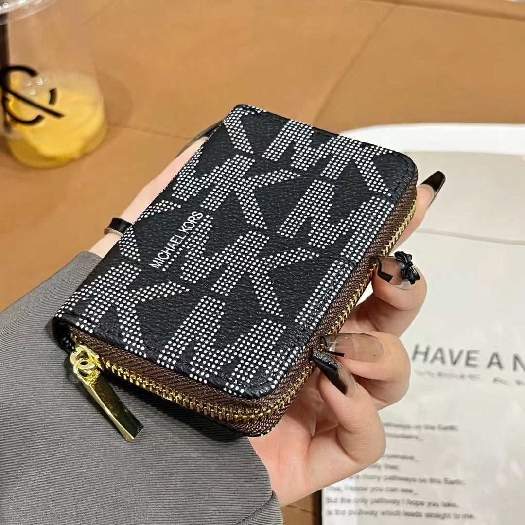 Πολυτελές MK & Co-Inspired Zipper Wallet Collection