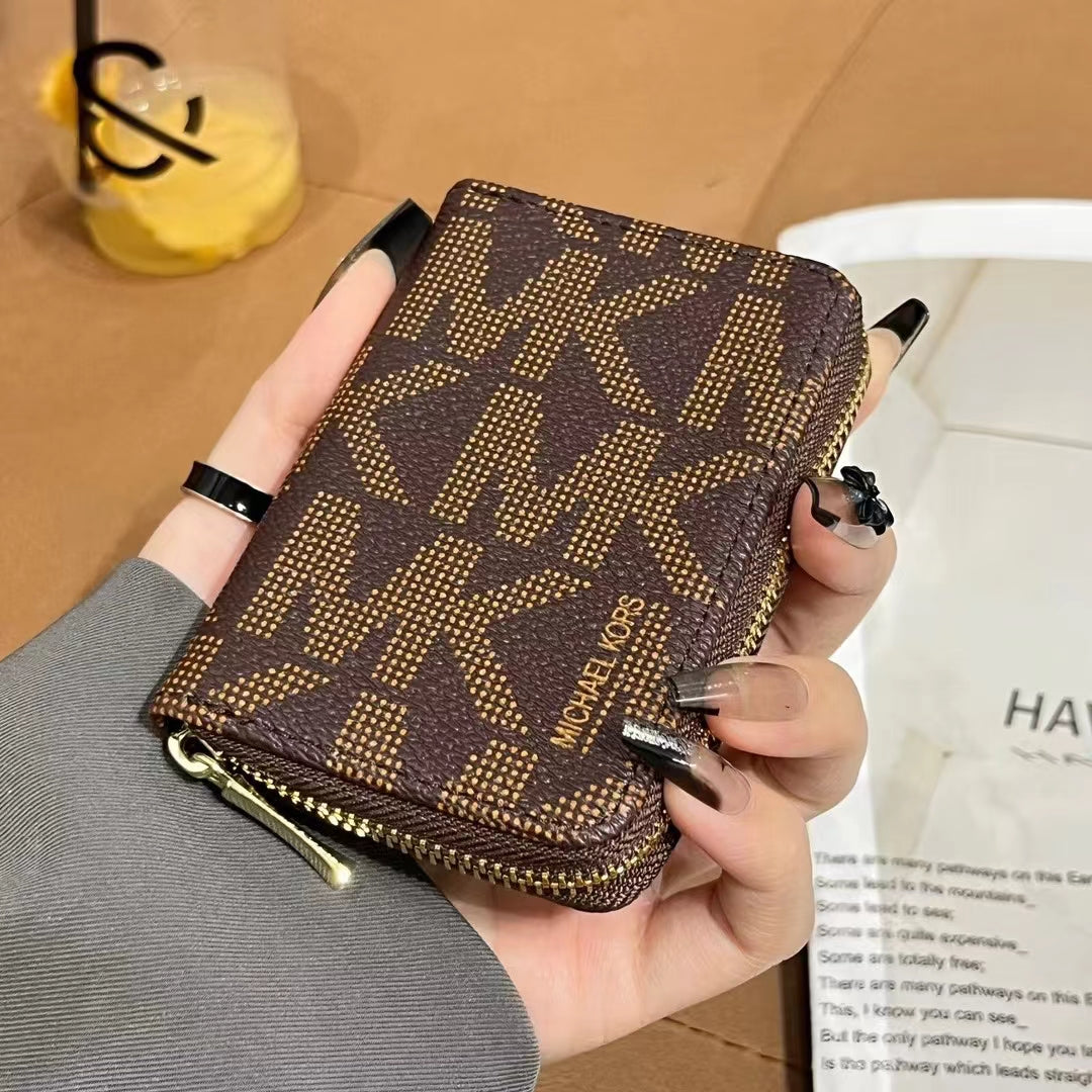 Πολυτελές MK & Co-Inspired Zipper Wallet Collection
