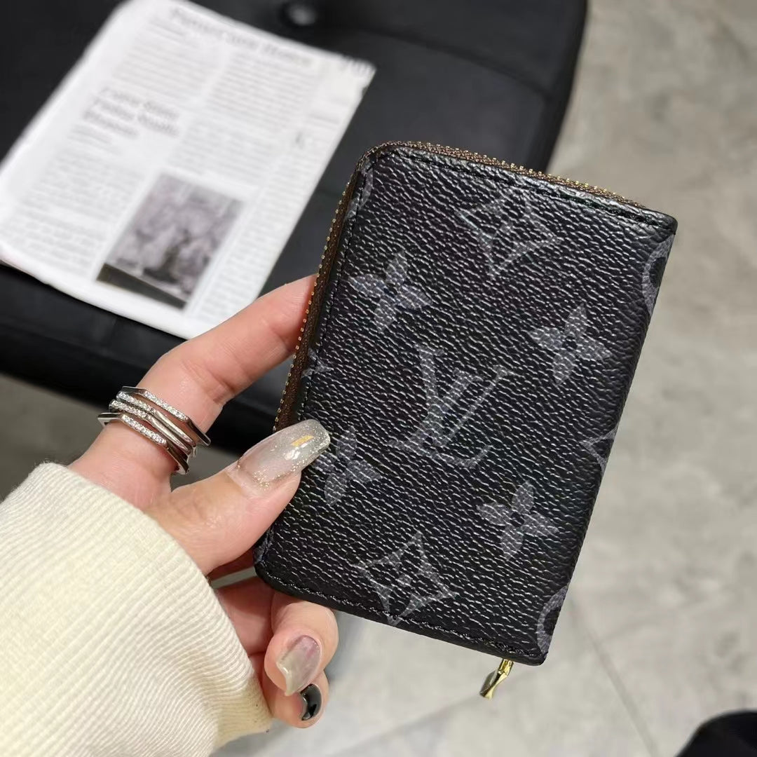 Ylellinen monogrammi vetoketjullinen lompakkokokoelma - LV, GG ja BBR