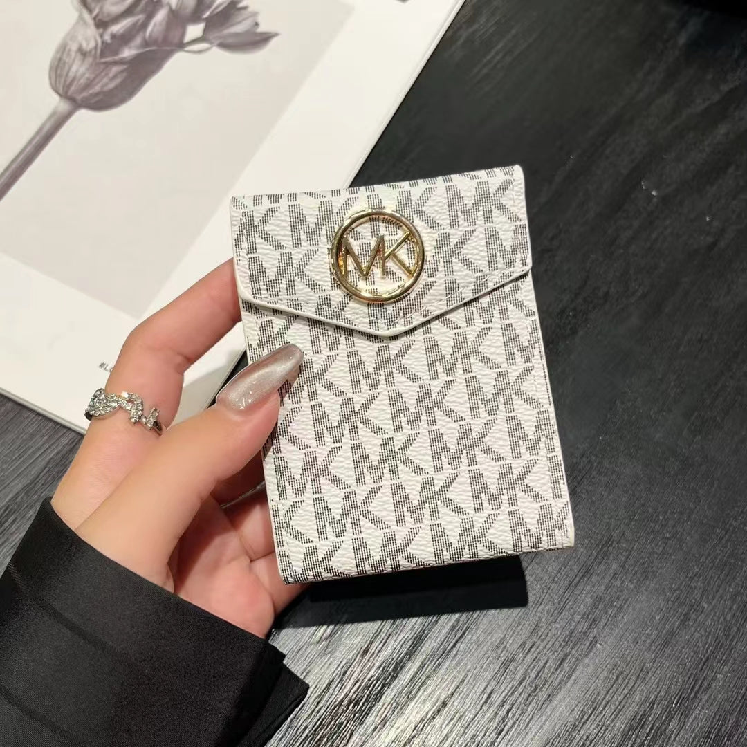 Luksus MK & Co -inspirert monogramkortholder lommebøker
