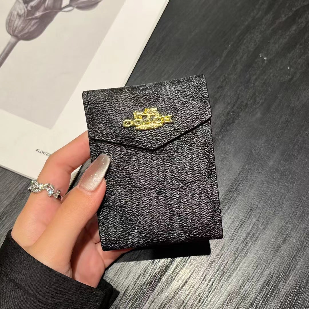 Luksus MK & Co -inspirert monogramkortholder lommebøker