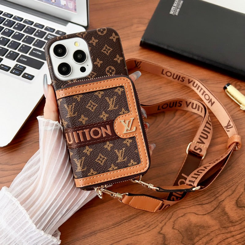 Custodia per iPhone del titolare della carta Lou GG