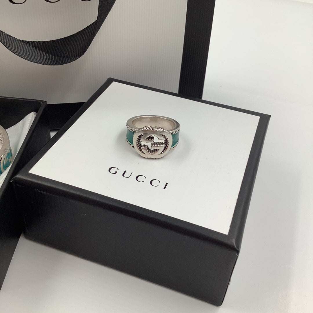 Blue- Green Good Ring & Bracelet