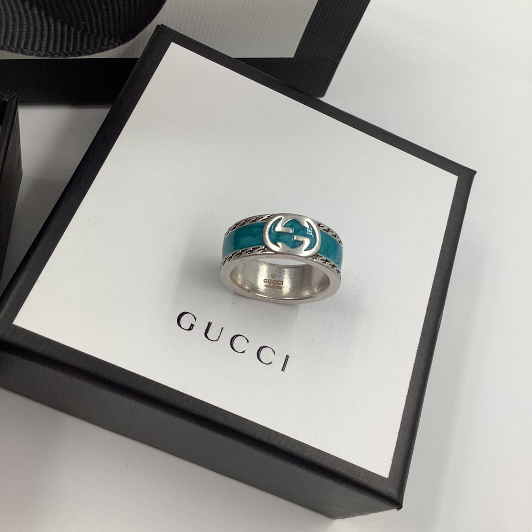 Blue- Green Good Ring & Bracelet