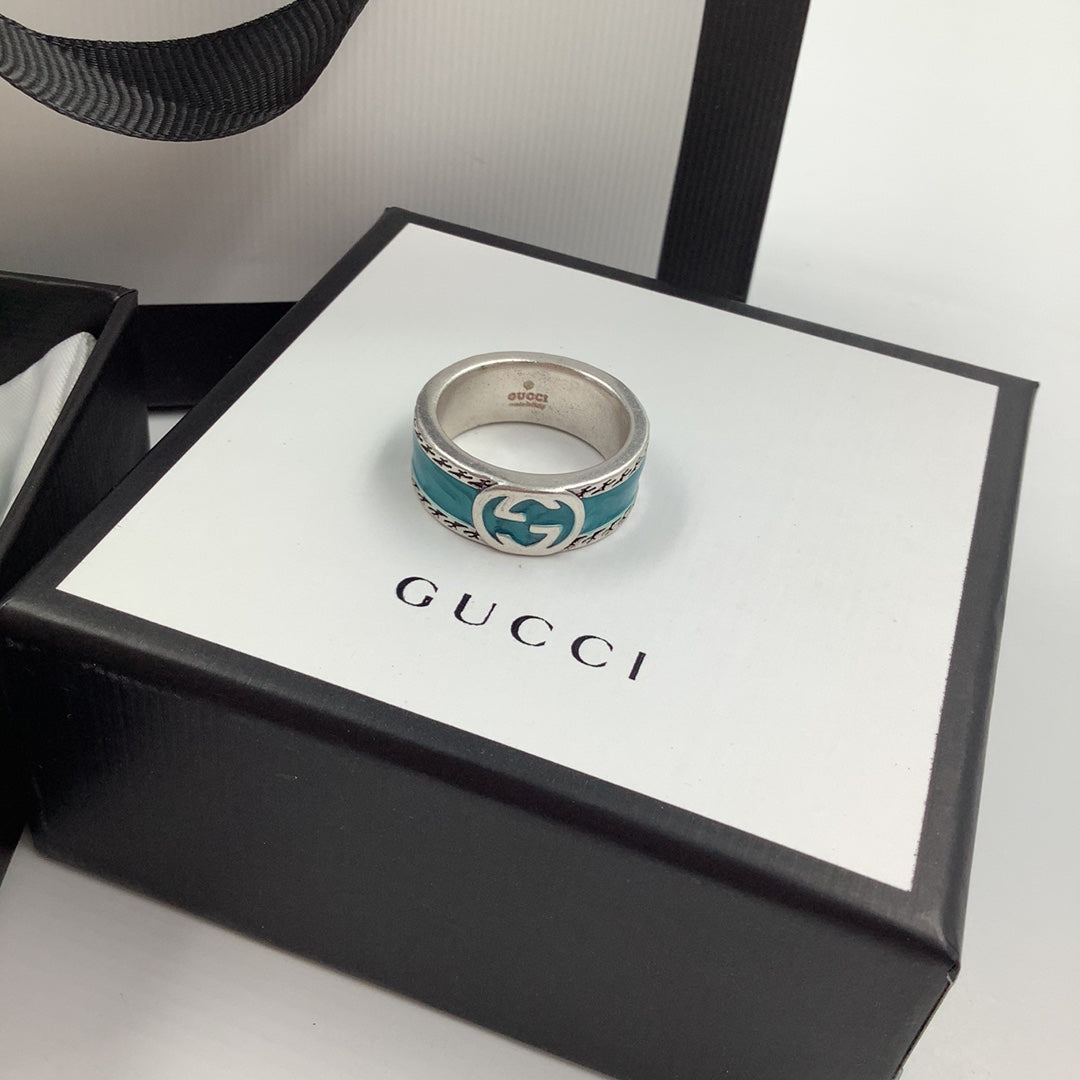 Blue- Green Good Ring & Bracelet