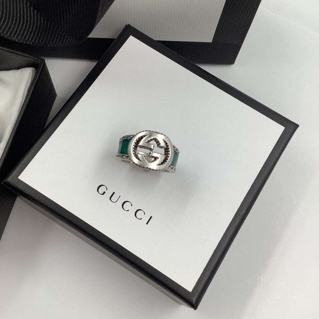 Blue- Green Good Ring & Bracelet