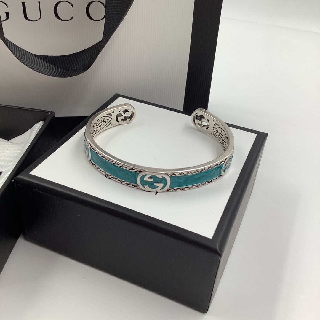 Blue- Green Good Ring & Bracelet