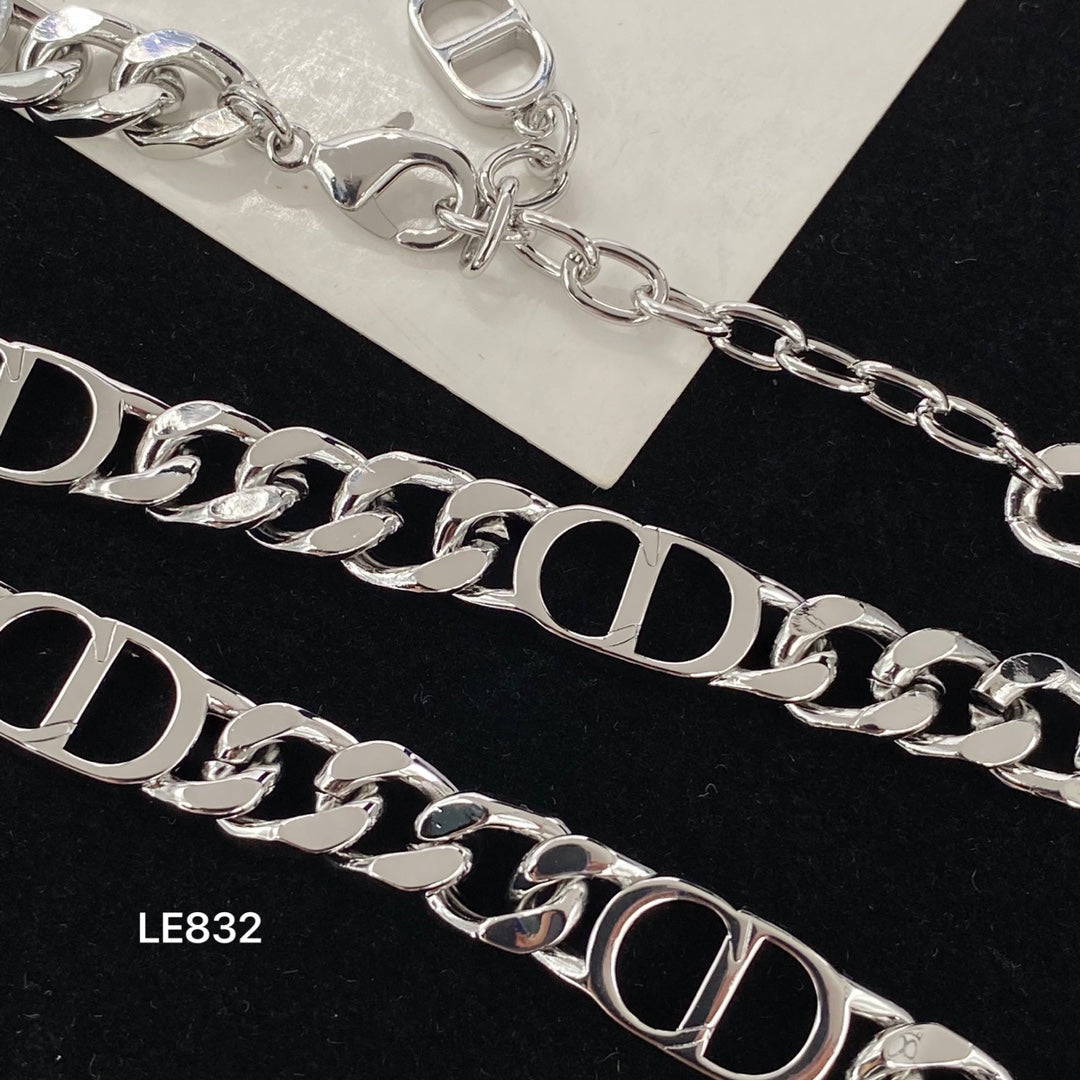 Dove Chain Bracelet & Necklace Set