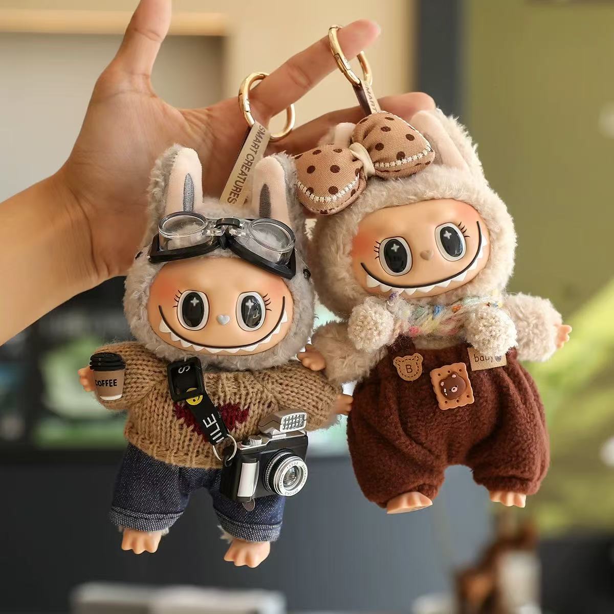 Labubu -kokoelmapaketti! Liian söpö käsitellä - niputa ne!