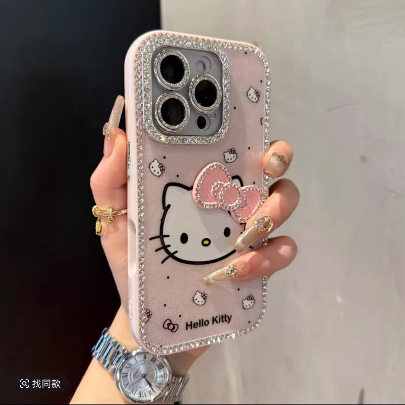 علبة iPhone blinged Kitty