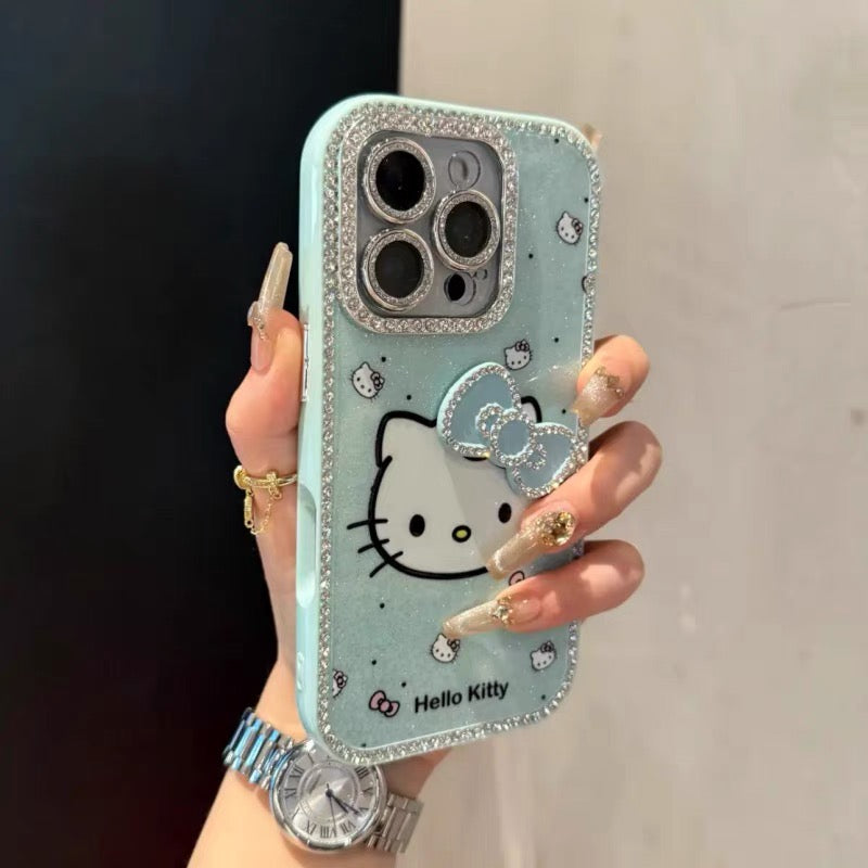 علبة iPhone blinged Kitty
