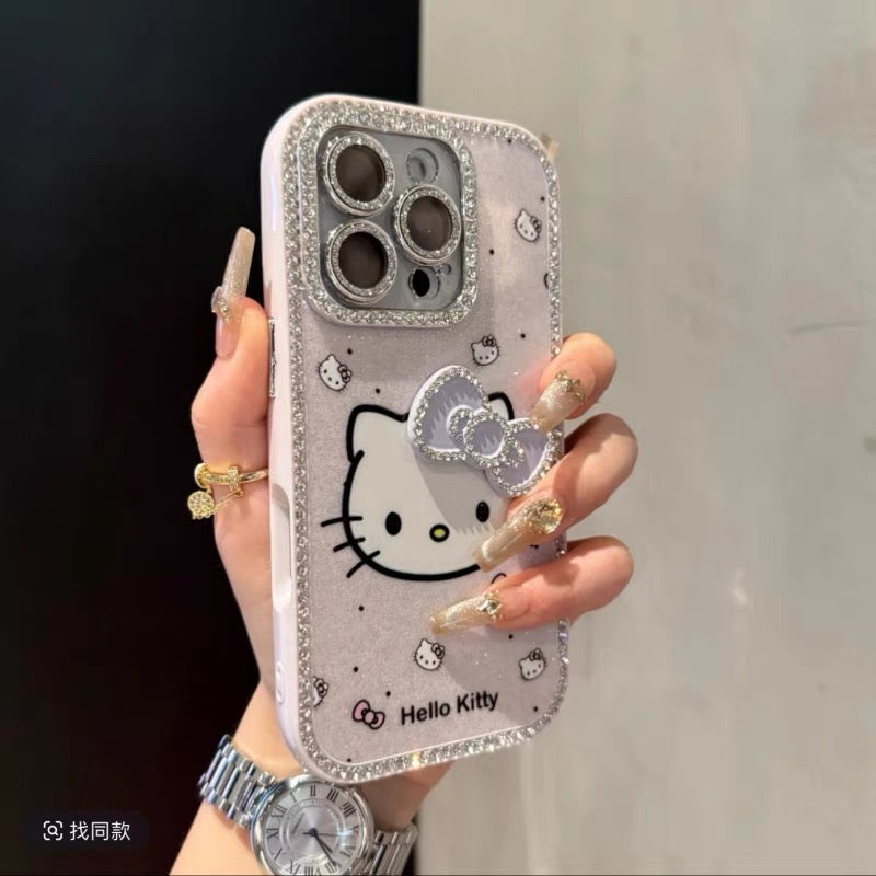 علبة iPhone blinged Kitty