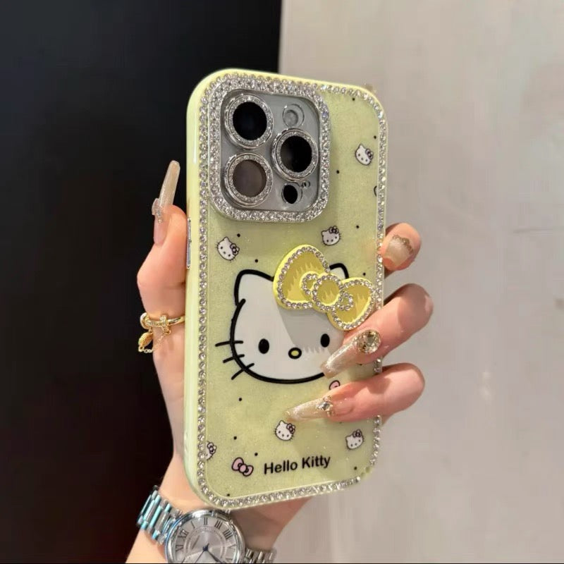 علبة iPhone blinged Kitty