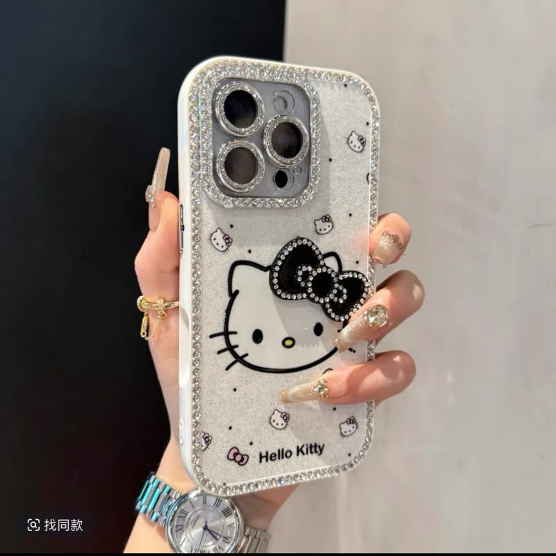 علبة iPhone blinged Kitty