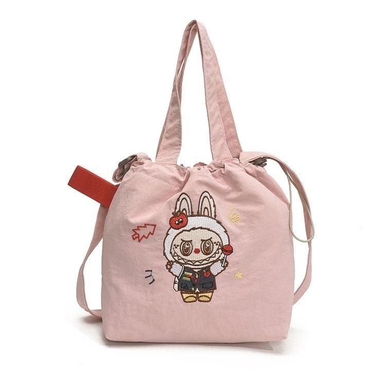 Labubu Explorer Tote Bag - Cute Meets 유틸리티