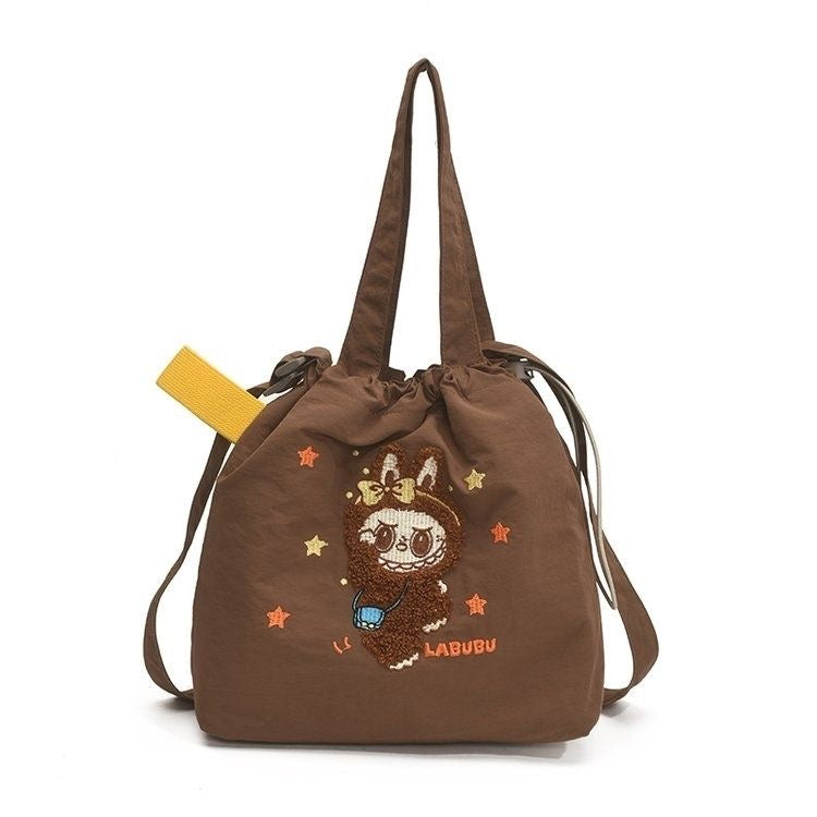 Labubu Explorer Tote Bag - Cute Meets 유틸리티
