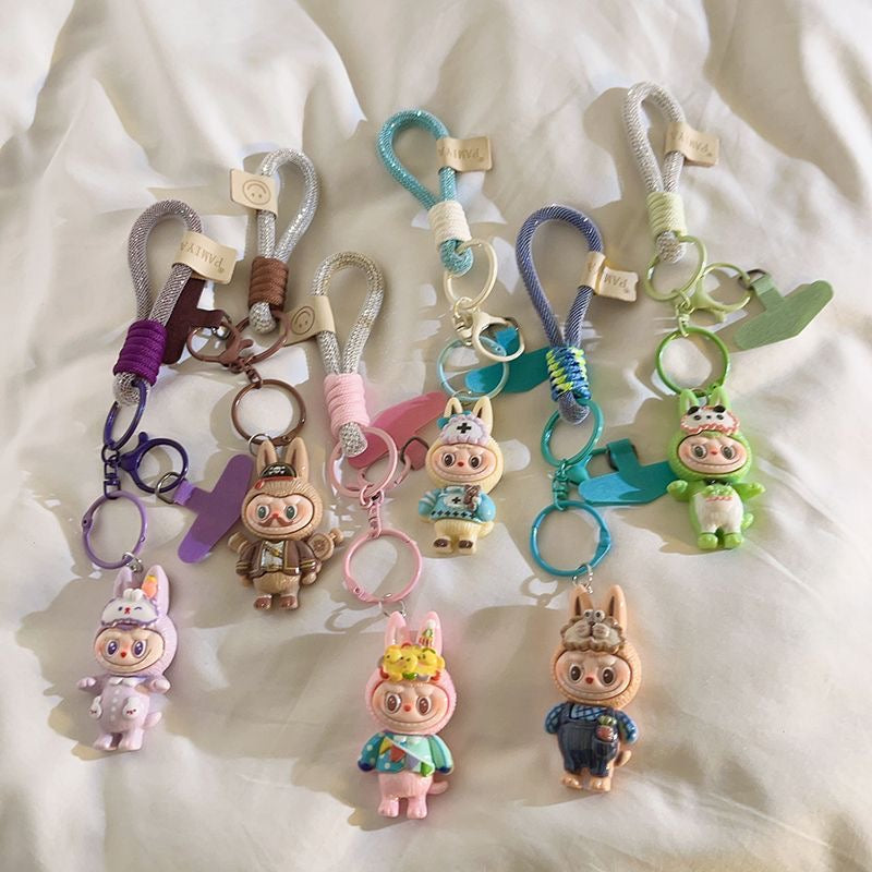 Labubu Keychain - 小さく、ワイルド&キュート