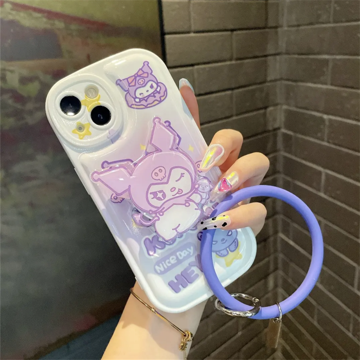 My Melody & Kuromi Pop Socket Iphone Case
