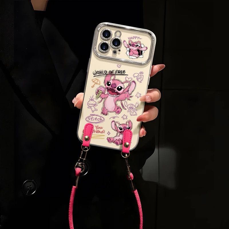 Trendy Stitch iPhone Case - Fun Alien Aesthetic, Durable Drop - Resist Shell