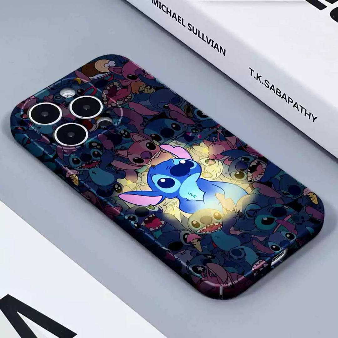 حالة هاتف غرزة - تصميم أجنبي لطيف لطيف ، غطاء واقي متين لـ iPhone