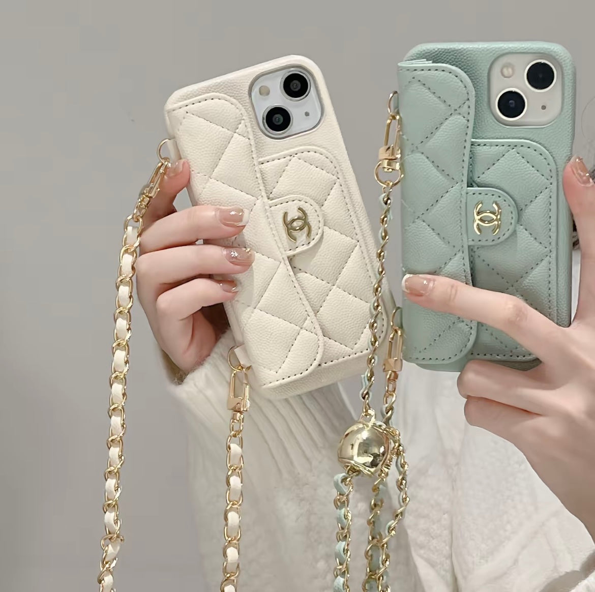 Πολυτελές τσάντα τηλεφώνου crossbody με ιμάντα