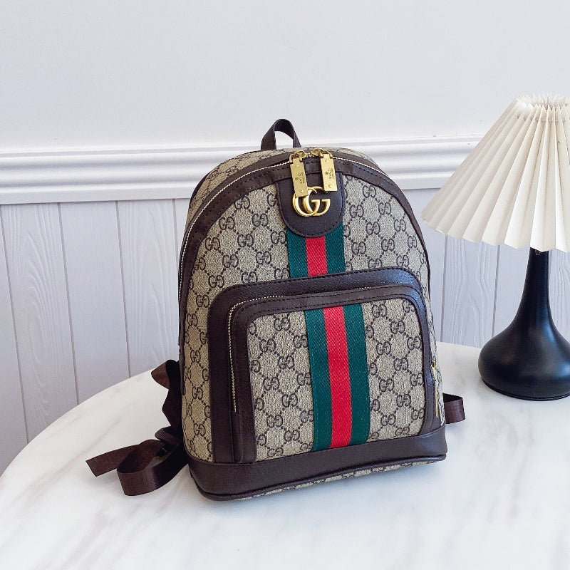 Luxury Monogram Backpack | Vintage Inspired Travel & Daily Bag