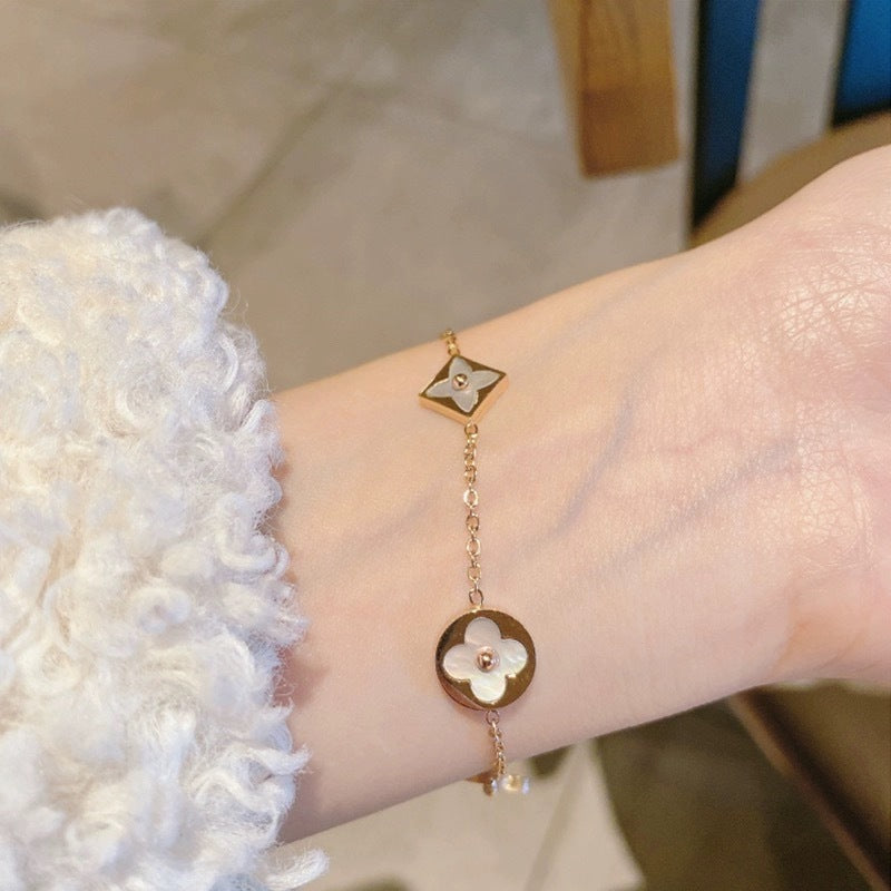 Pulseira de cristal de luxo - beleza atemporal em seus acessórios de pulso