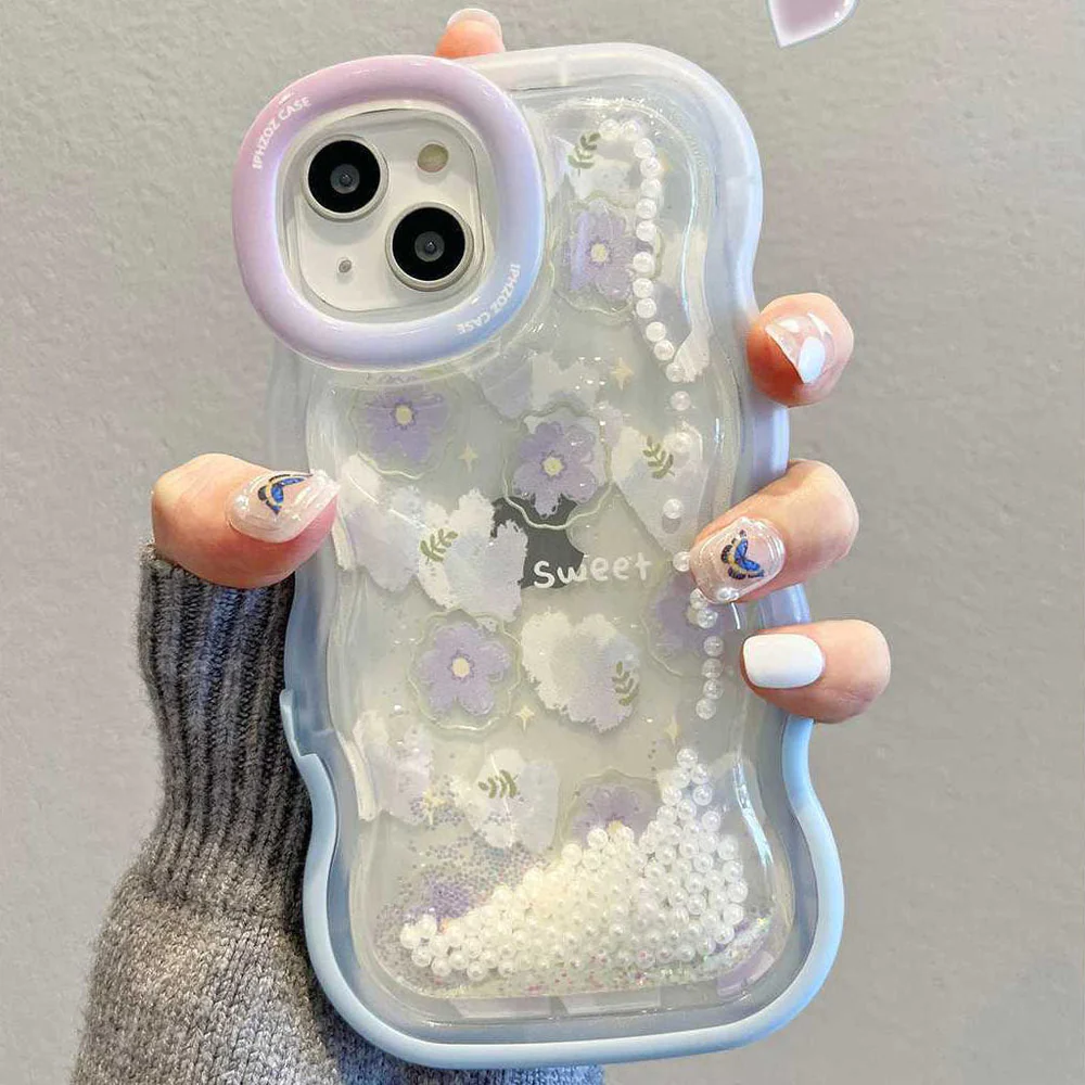 Květinový iPhone pouzdro