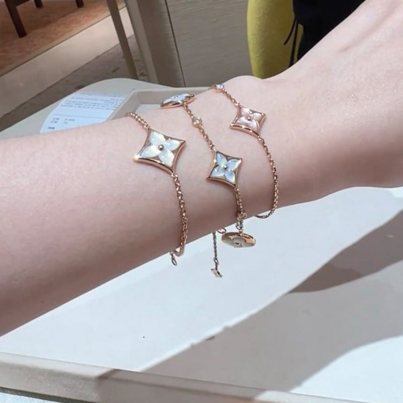 Pulseira de cristal de luxo - beleza atemporal em seus acessórios de pulso