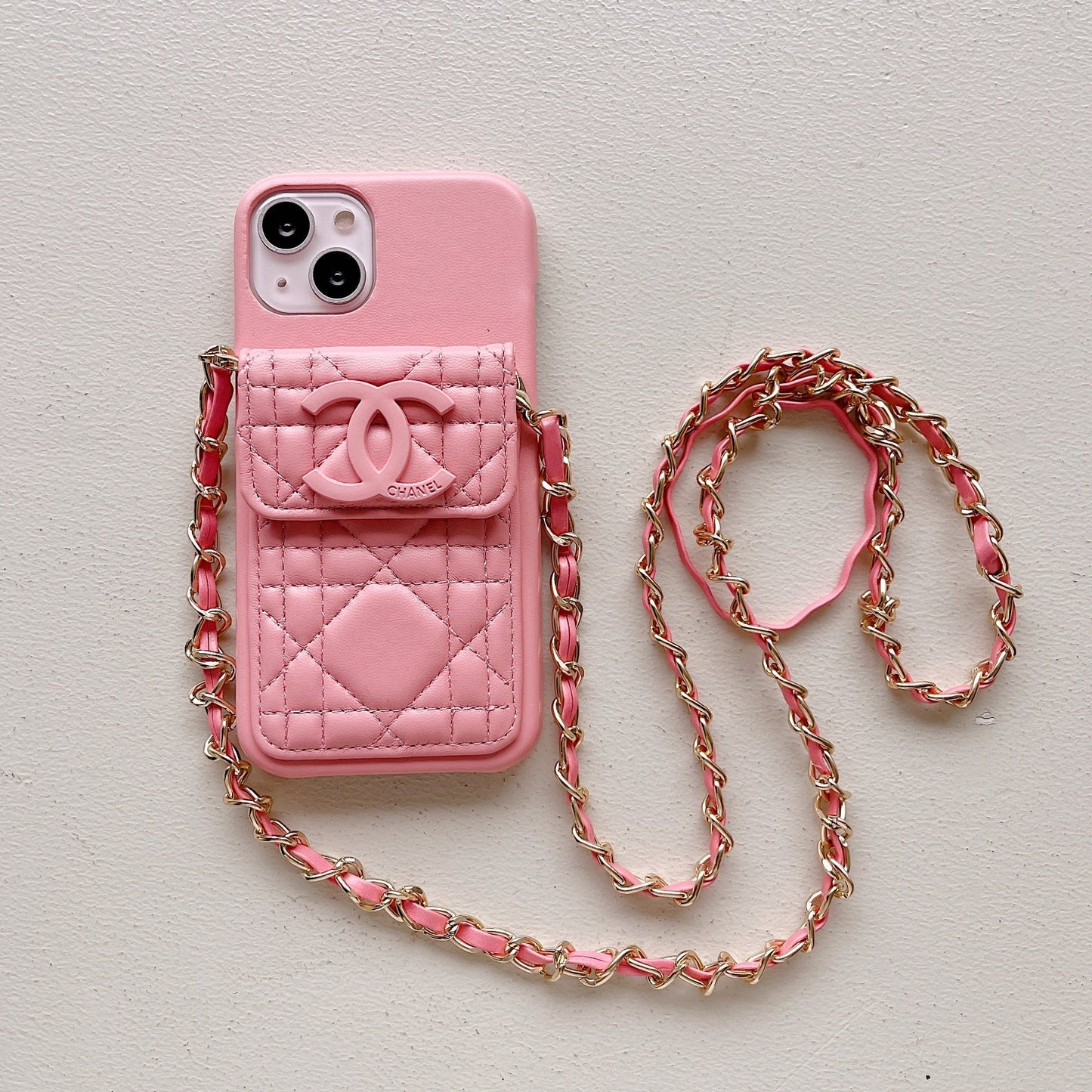 CC Card Holder Chain Case iPhone