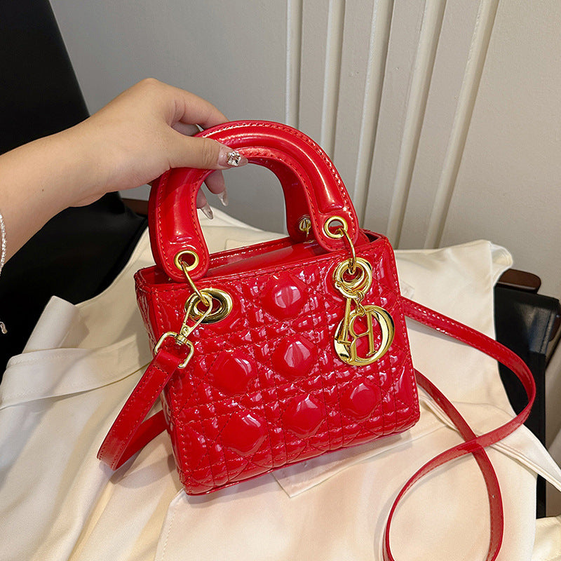 Lady Patent Ledertasche - zeitlose Eleganz