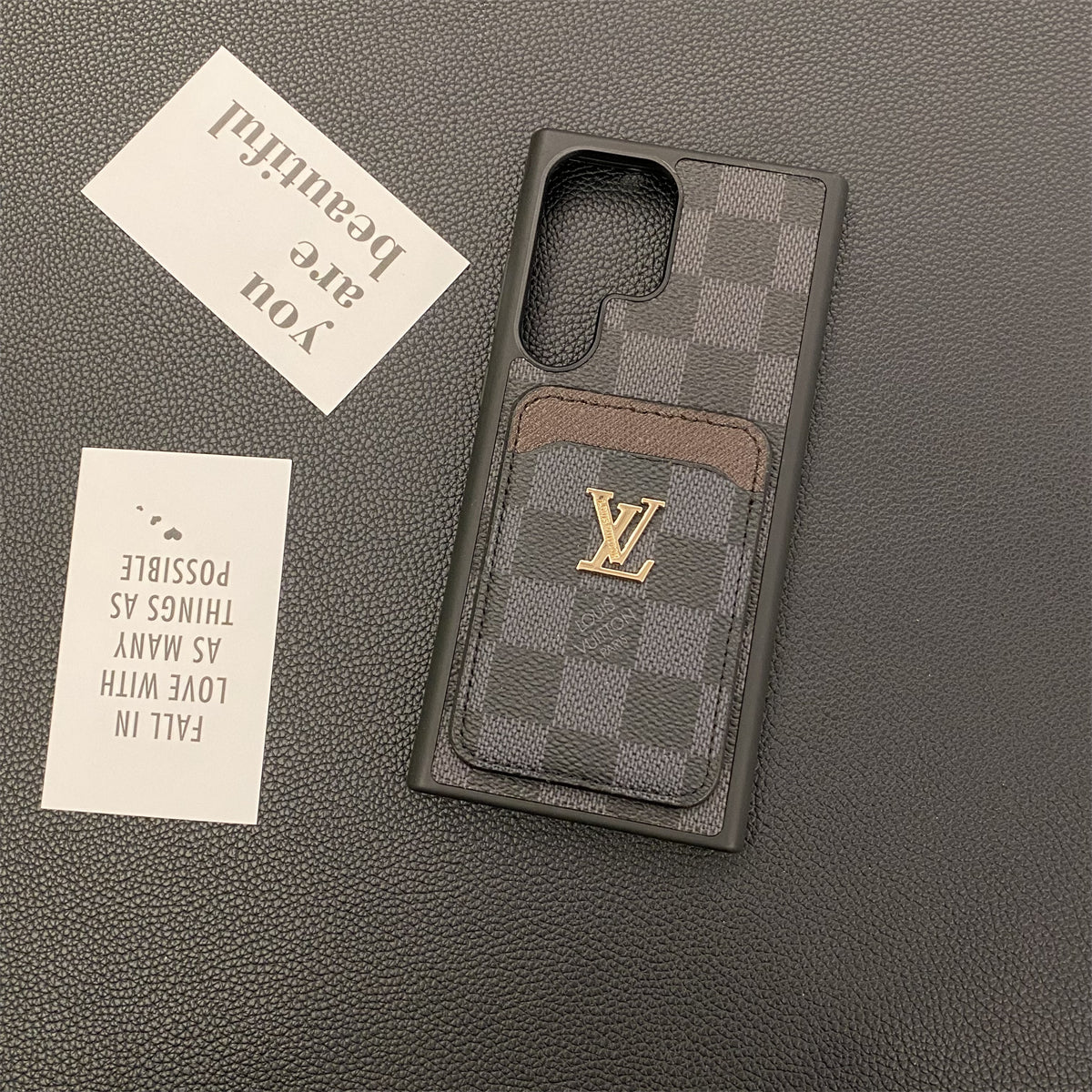 Samsung Galaxy Petite Malle Telefon Cases Holder Monogram Canvas