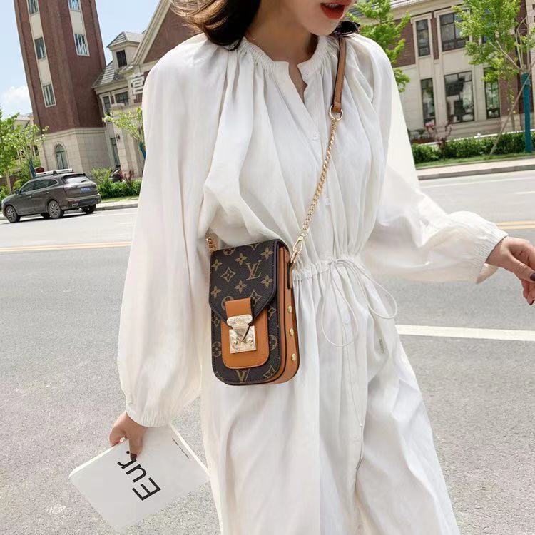 Crossbody Leder -Telefontasche