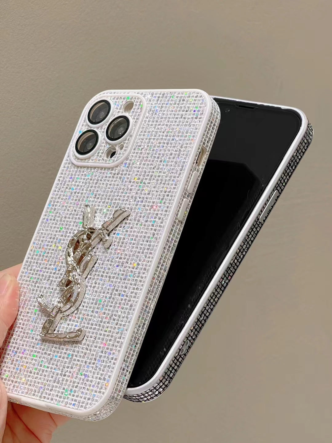 Lussuose custodie per iPhone glitter