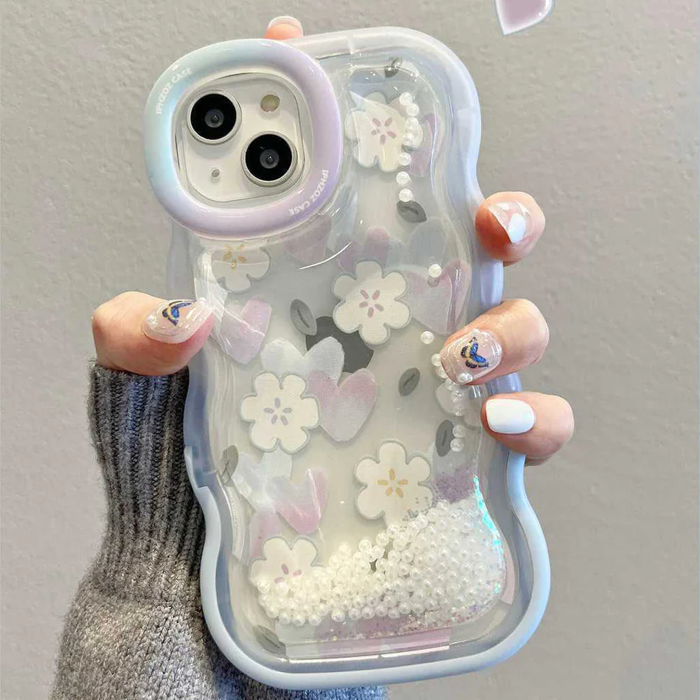 Květinový iPhone pouzdro