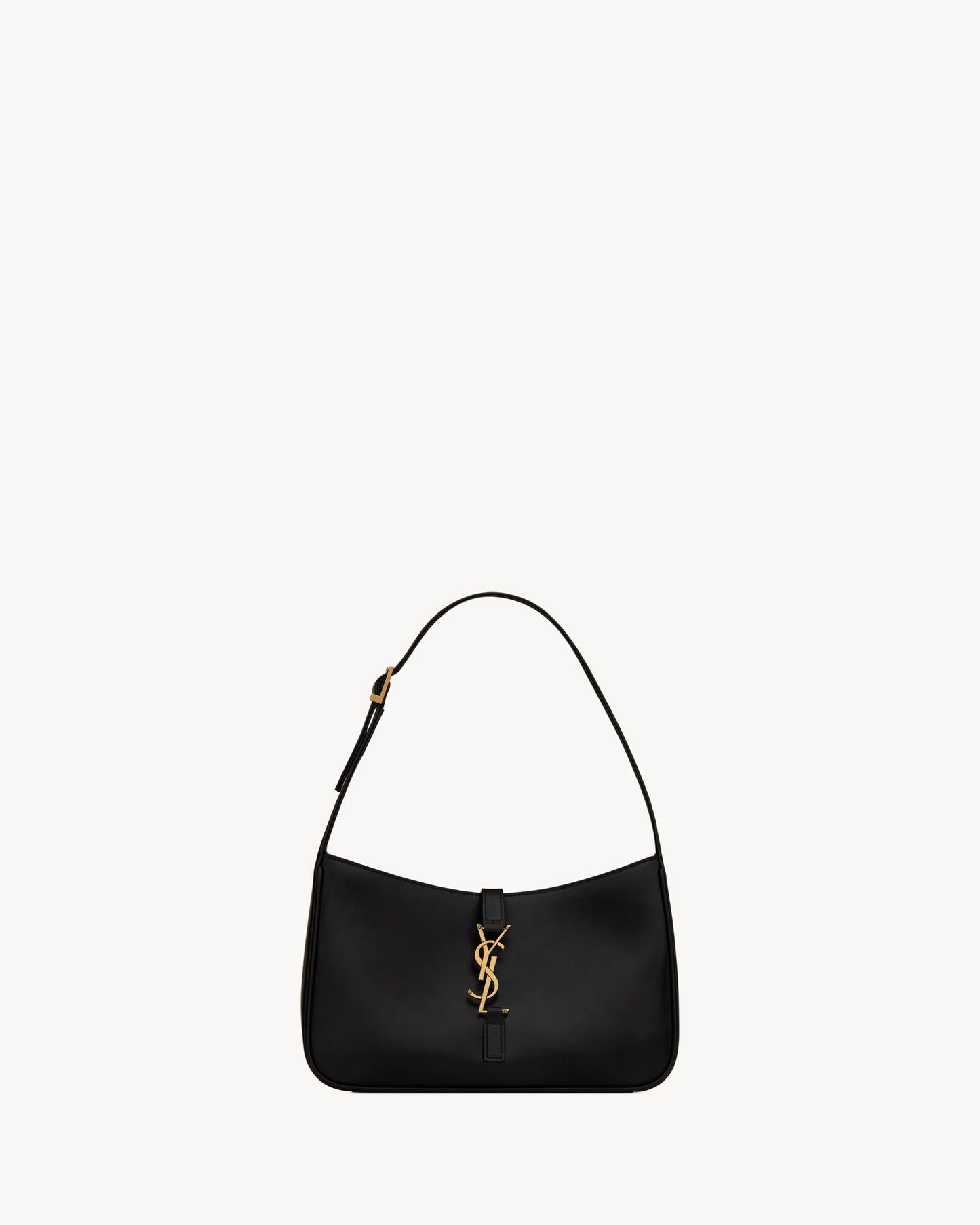 Saint Laurent Le 5 à 7 szabadalmi bőr hobo - Burgundia elegancia