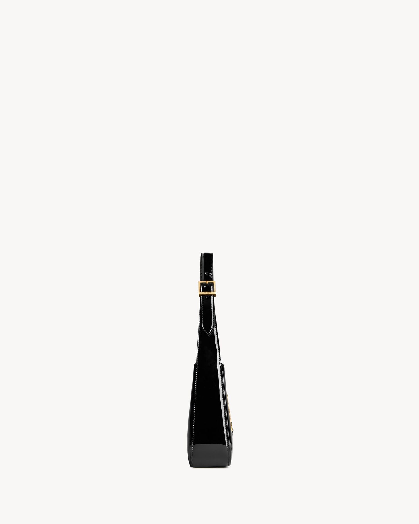 Saint Laurent Le 5 à 7 szabadalmi bőr hobo - Burgundia elegancia