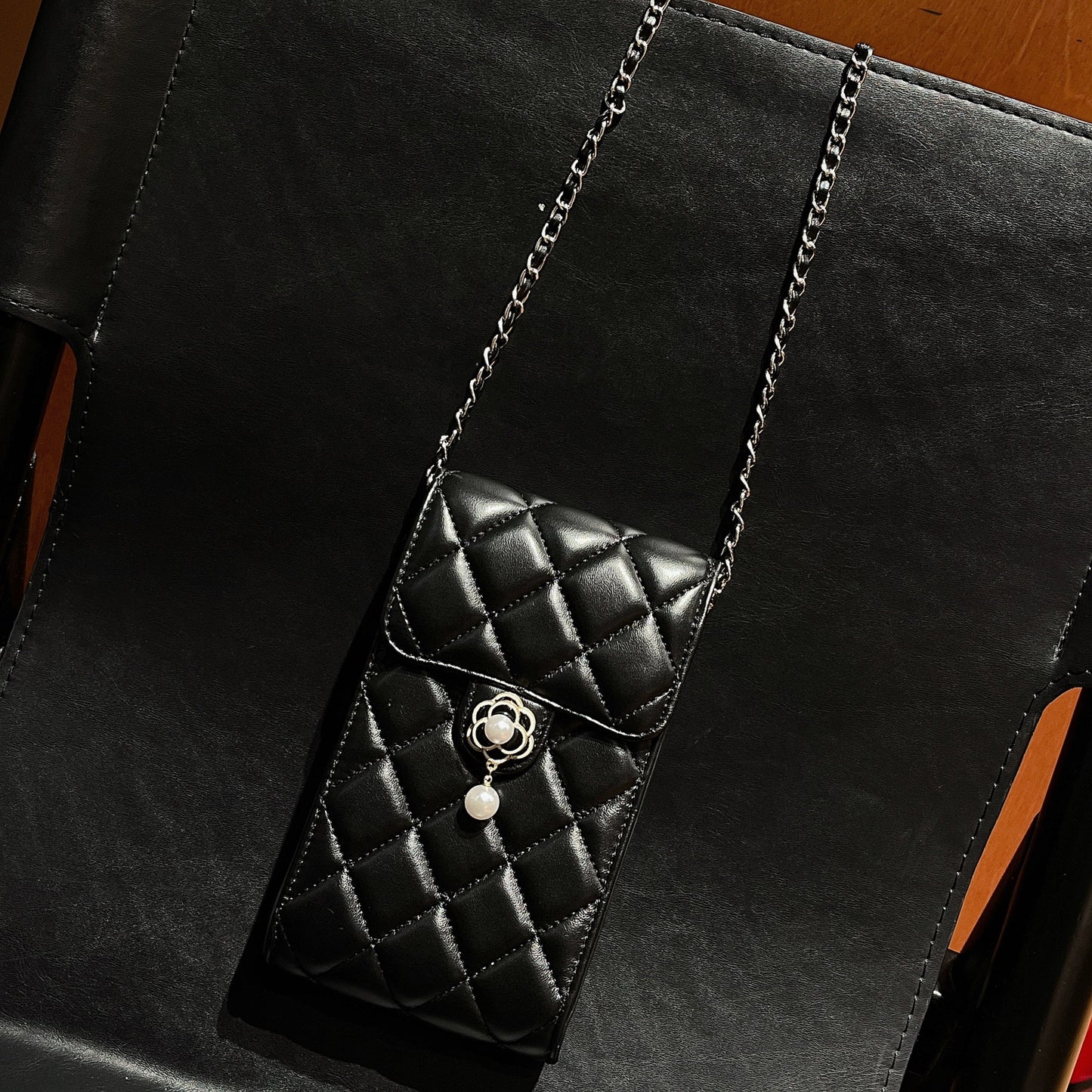 Crossbody Leder -Telefontasche