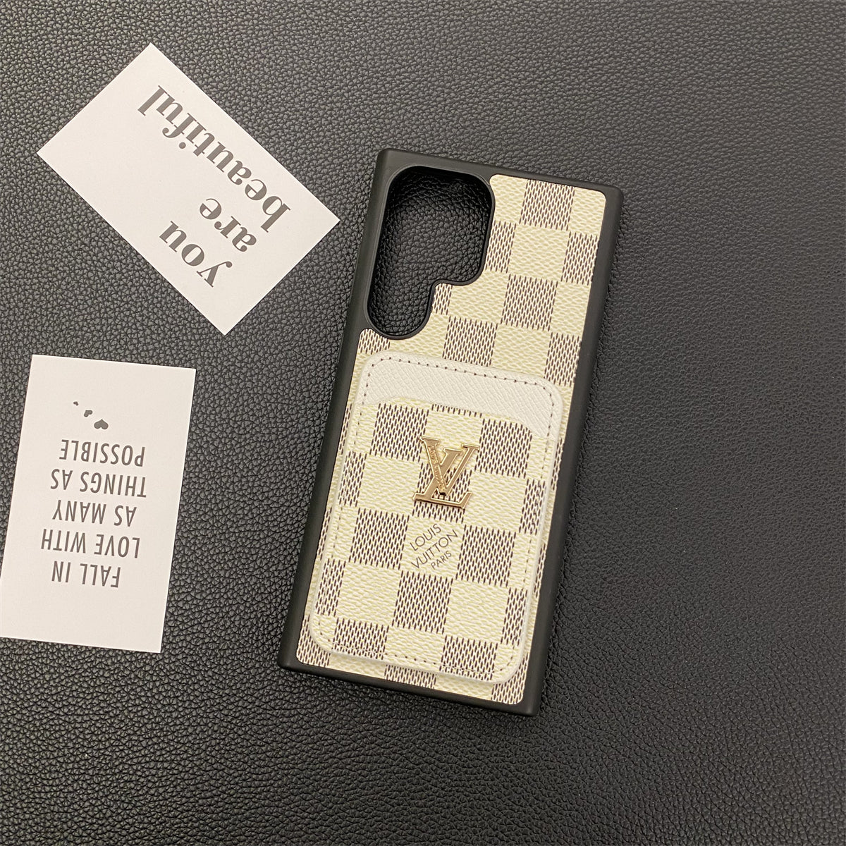 Samsung Galaxy Petite Malle Telefon Cases Holder Monogram Canvas