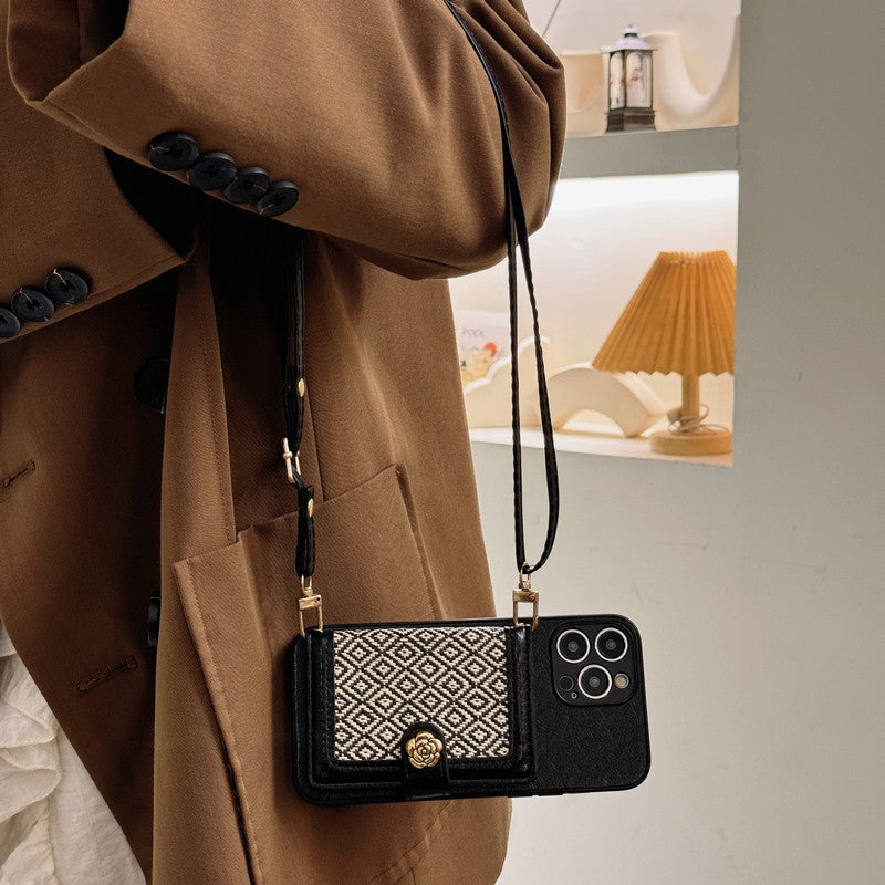 CC CC CAMELLIA Crossbody Case iPhone