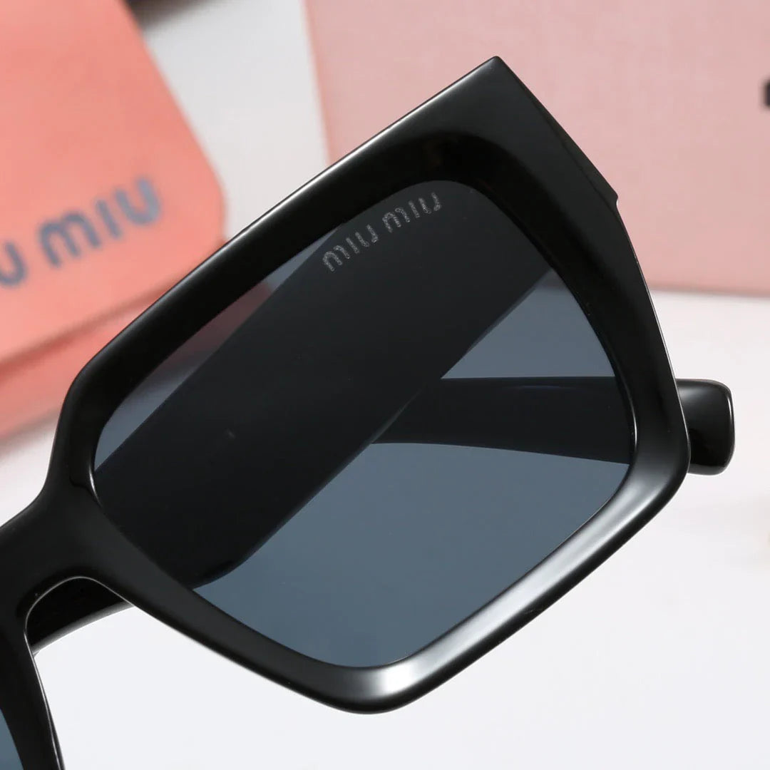 Luxury Square Frame Universal Solglasögon 4018