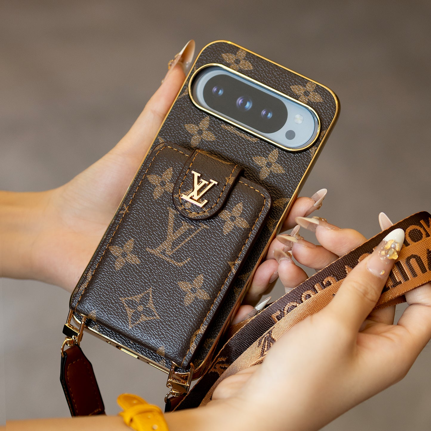 Luxusní styl pouzdra na telefon Google Pixel