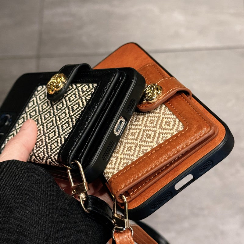 CC CC CAMELLIA Crossbody Case iPhone